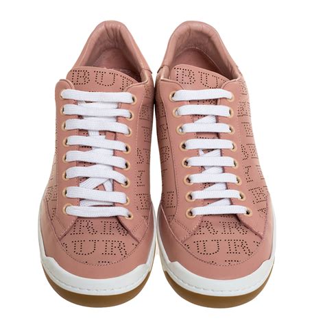 Burberry pink sneakers